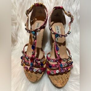 Steve Madden Pink Strappy Sandals